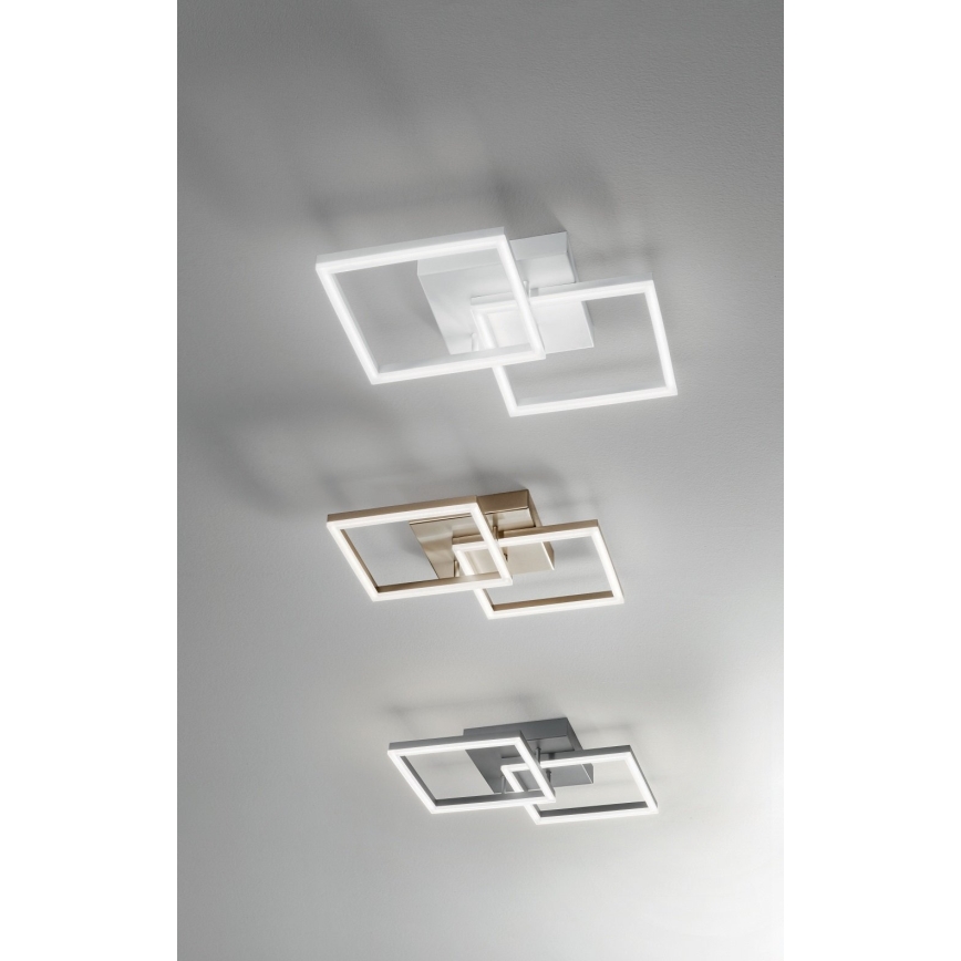 Fabas Luce 3394-22-225 - LED Prigušiva plafonjera BARD LED/39W/230V 3000K zlatna