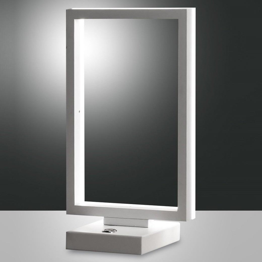 Fabas Luce 3394-30-102 - LED Prigušiva stona lampa BARD LED/15W/230V bela