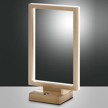 Fabas Luce 3394-30-225 - LED Prigušiva stona lampa BARD LED/15W/230V zlatna