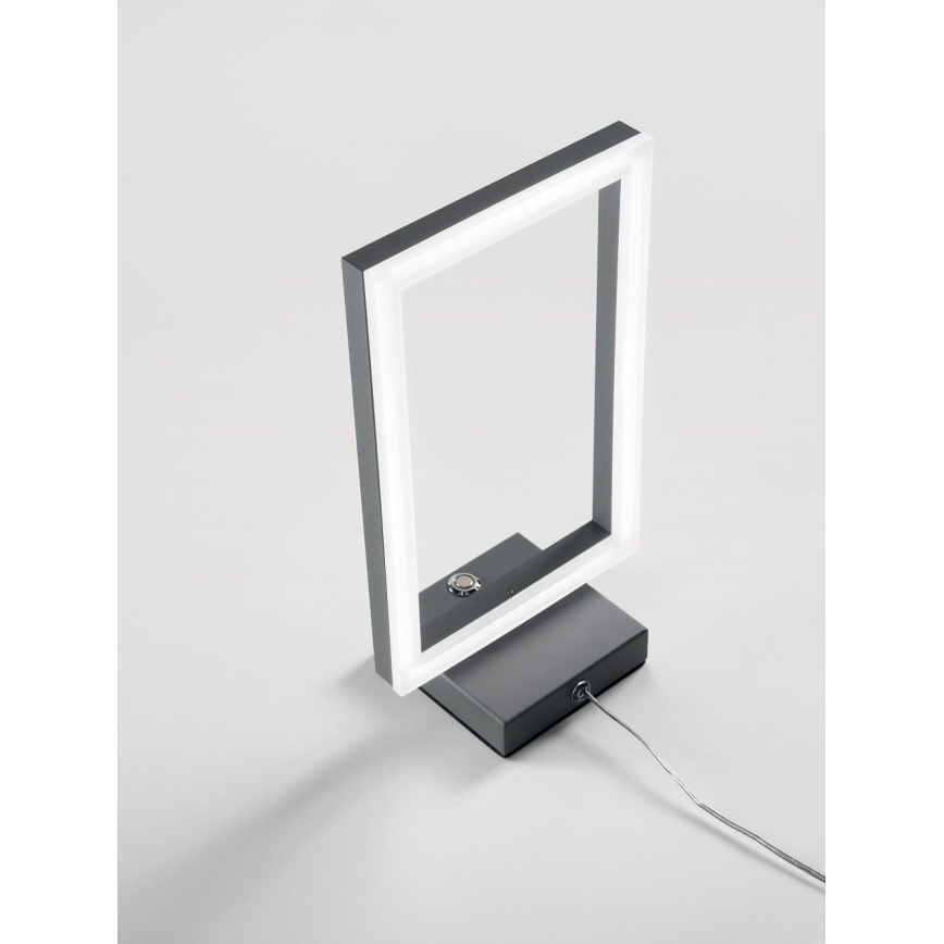 Fabas Luce 3394-30-282 - LED Prigušiva stona lampa BARD LED/15W/230V antracit