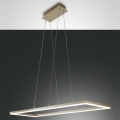 Fabas Luce 3394-45-225 - LED prigušiva luster na sajli BARD LED/52W/230V 3000K zlatna