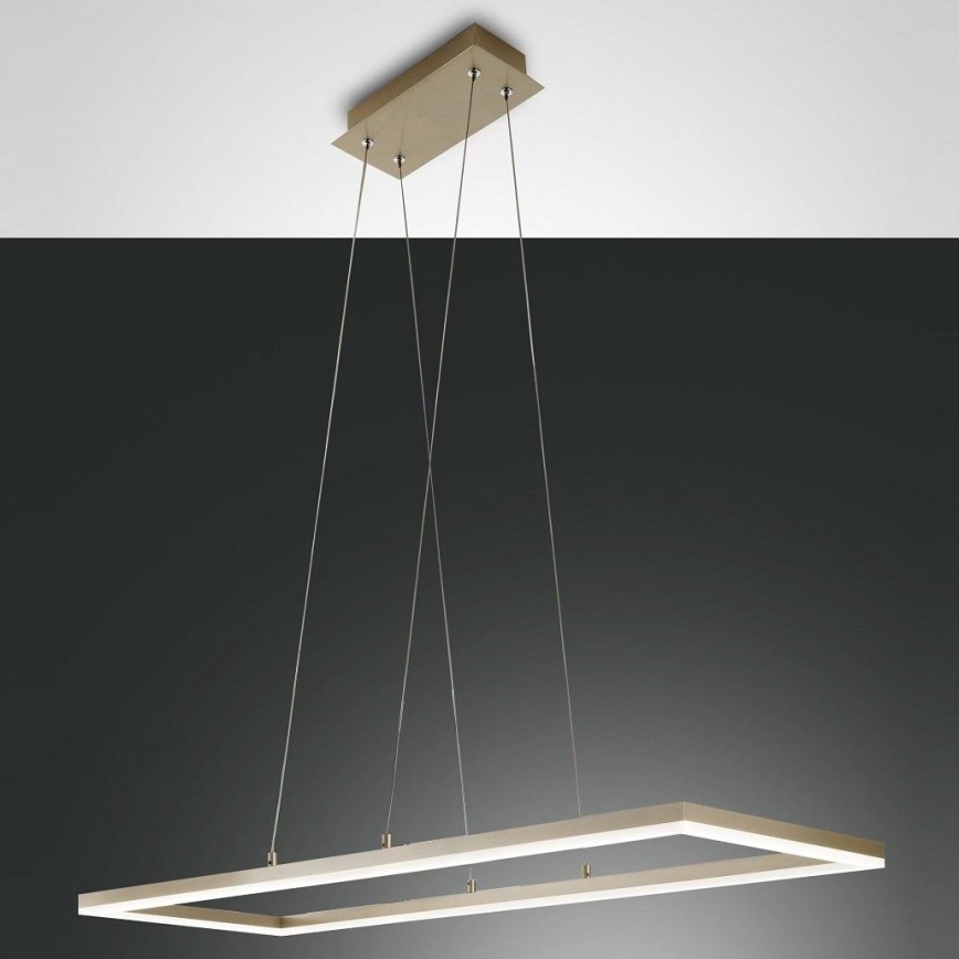 Fabas Luce 3394-45-225 - LED Prigušivi luster na sajli BARD LED/52W/230V 3000K zlatna