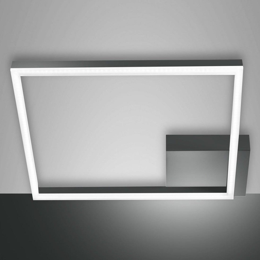 Fabas Luce 3394-62-282 - LED prigušiva stropna svetiljka BARD LED/39W/230V 4000K antracit