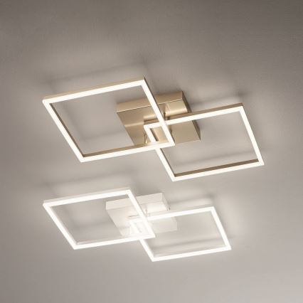 Fabas Luce 3394-65-225 - LED Prigušiva plafonjera BARD LED/52W/230V 3000K zlatna