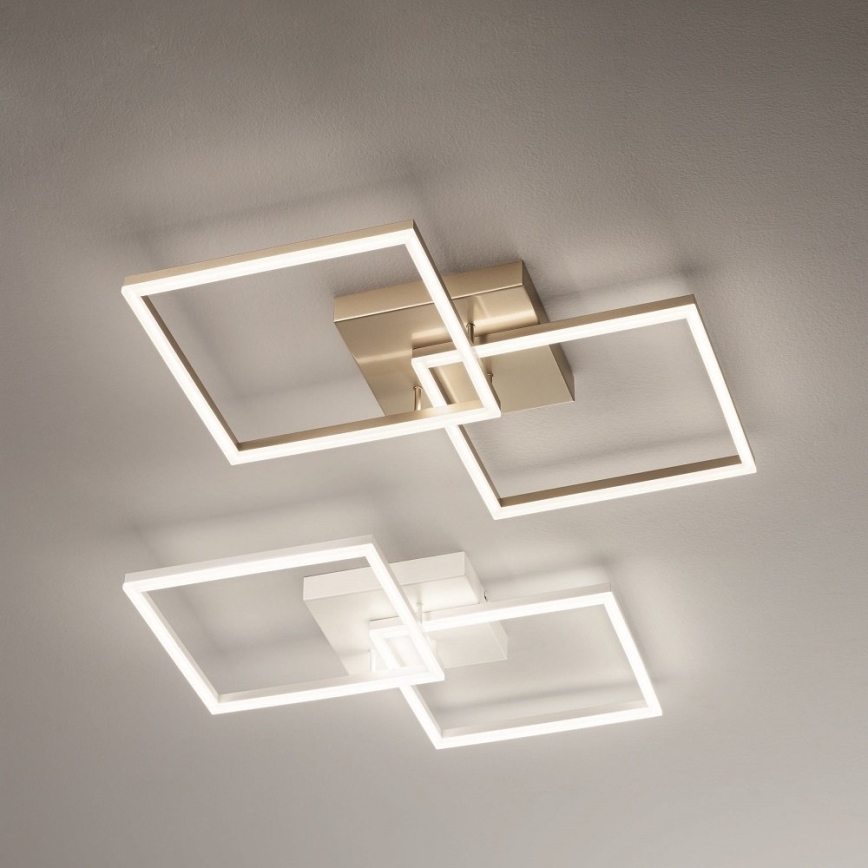 Fabas Luce 3394-65-225 - LED Prigušiva plafonjera BARD LED/52W/230V 3000K zlatna