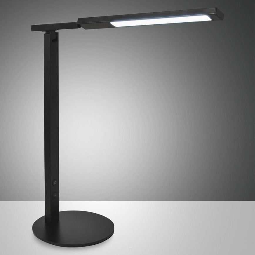Fabas Luce 3550-30-101 - LED Prigušiva stona lampa IDEAL LED/10W/230V 3000-6000K crno