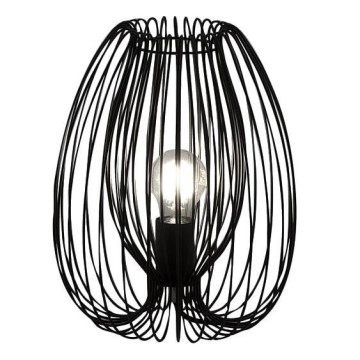 Fabas Luce 3677-34-101 - Stona lampa CAMP 1xE27/40W/230V crno