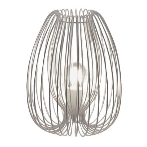 Fabas Luce 3677-34-102 - Stona lampa CAMP 1xE27/40W/230V bela