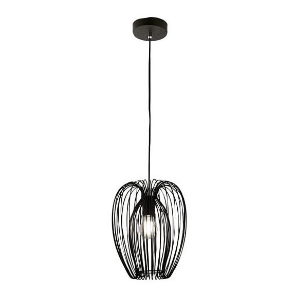 Fabas Luce 3677-45-101 - Luster na sajli CAMP 1xE27/40W/230V crno