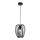 Fabas Luce 3677-45-101 - Luster na sajli CAMP 1xE27/40W/230V crno