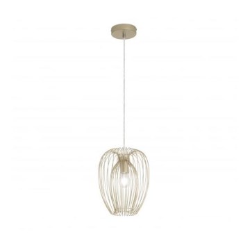 Fabas Luce 3677-45-225 - Luster na sajli CAMP 1xE27/40W/230V zlatna