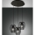 Fabas Luce 3677-47-101 - Luster na sajli CAMP 3xE27/40W/230V crno