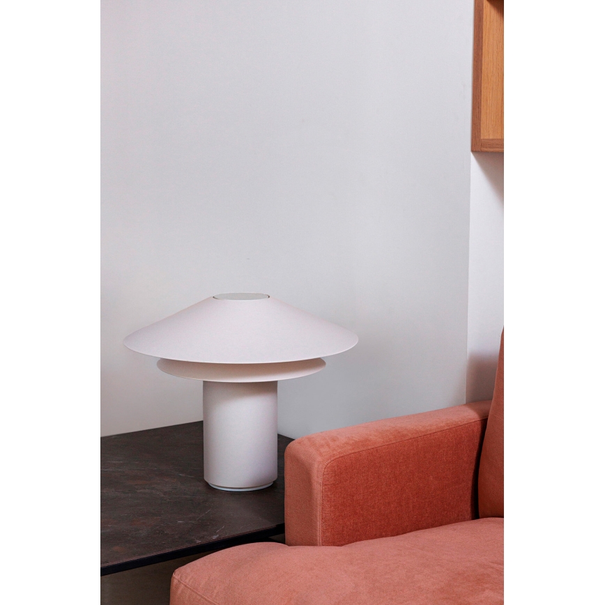 FARO 20069 - Stona lampa SHAN 1xE27/15W/230V pergament-krem