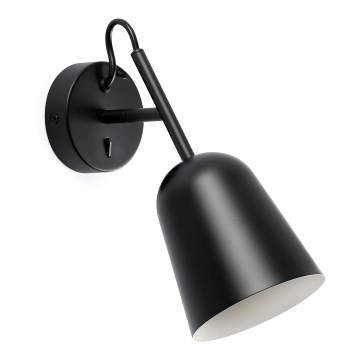 FARO 28257 - Zidna lampa STUDIO 1xE14/8W/230V crno