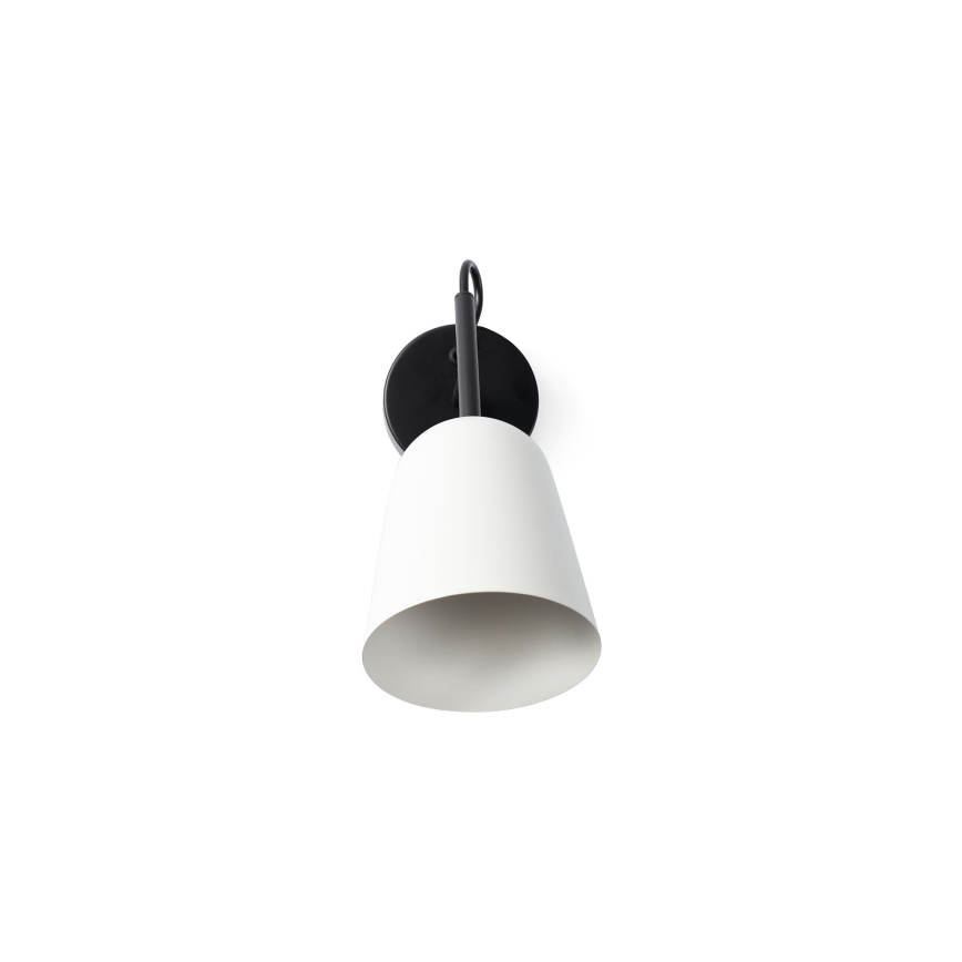 FARO 28258 - Zidna lampa STUDIO 1xE14/8W/230V bela/crno