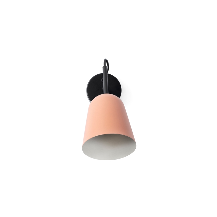 FARO 28275 - Zidna lampa STUDIO 1xE14/8W/230V roze/crno