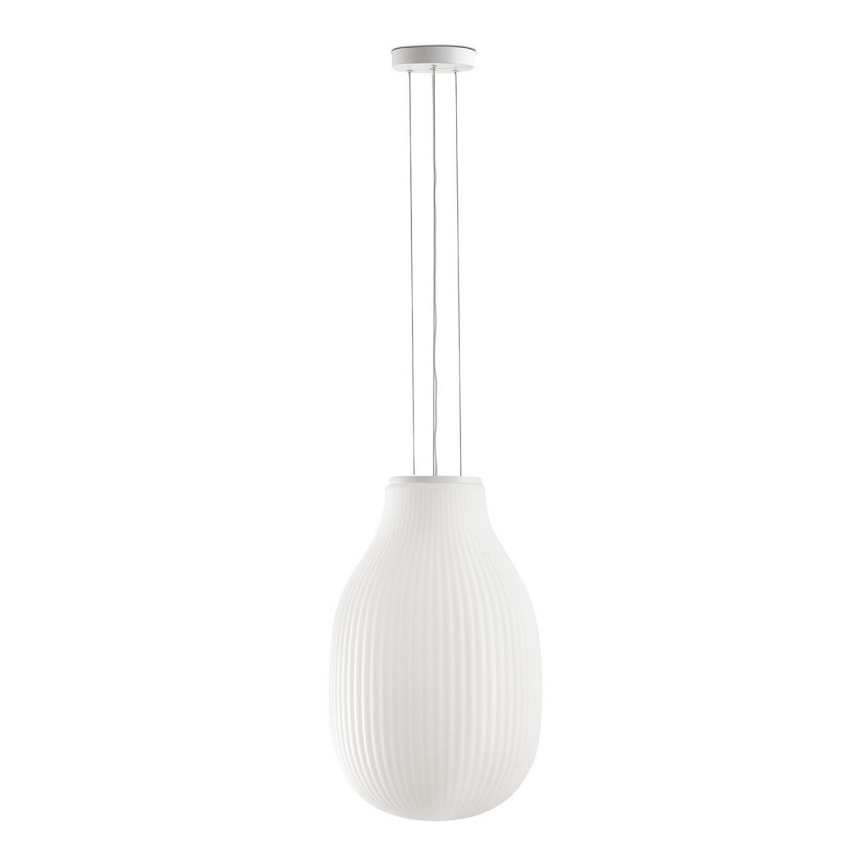 FARO 28300 - Luster na sajli ISABELLE 1xE27/15W/230V pr. 31 cm bela