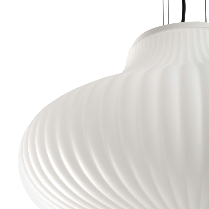 FARO 28301 - Luster na sajli ISABELLE 1xE27/15W/230V pr. 40 cm bela
