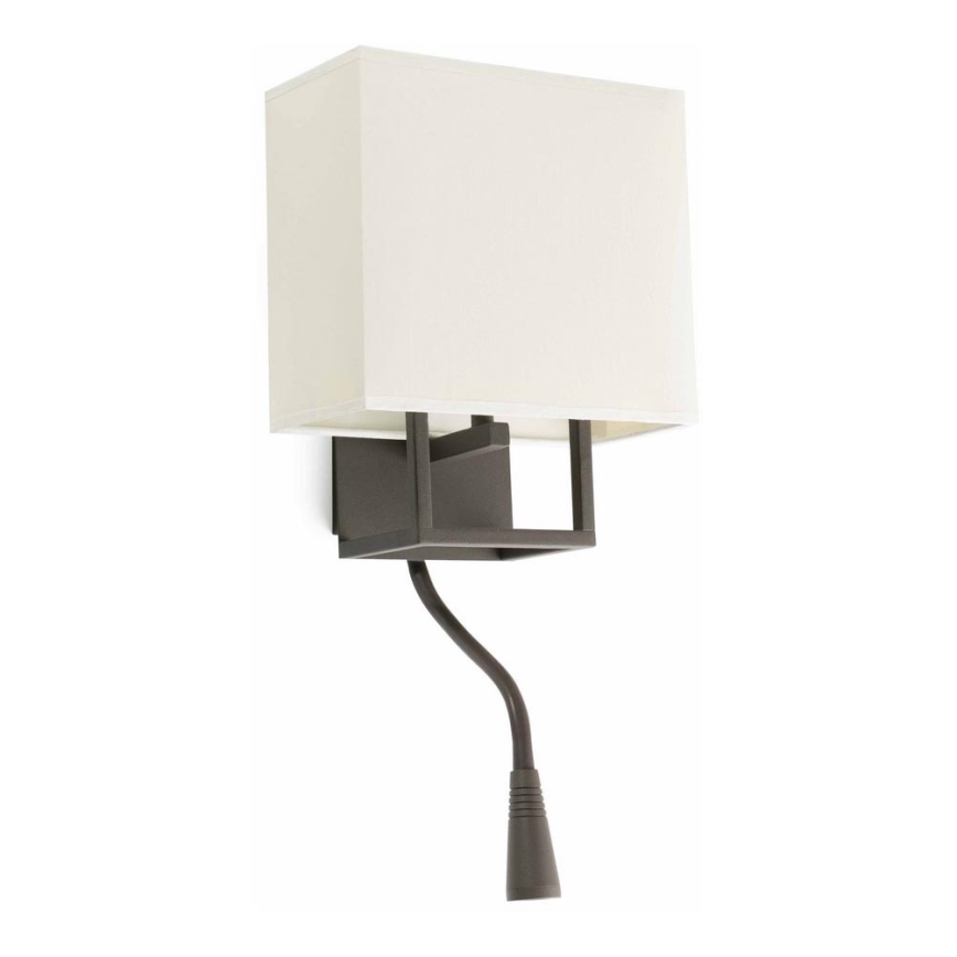 FARO 29983 - LED Zidna lampa VESPER 1xE14/20W/230V + LED/1W