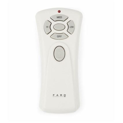 FARO 33370DC - Plafonski ventilator LANTAU braon/mat hrom, prečnik 132 cm + daljinski upravljač