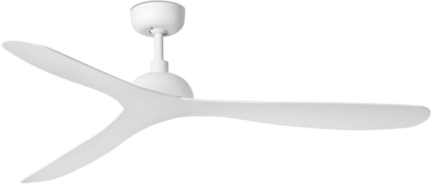 FARO 33446WT - Plafonski ventilator GOTLAND L bela pr. 132 cm Wi-Fi Tuya + Daljinski upravljač