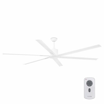 FARO 33461A - Plafonski ventilator ANDROS XL, beo, prečnik 213 cm + daljinski upravljač