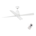 FARO 33480 - Stropni ventilator TYPHOON IP44, prečnik 130 cm, beo, sa daljinskim upravljačem