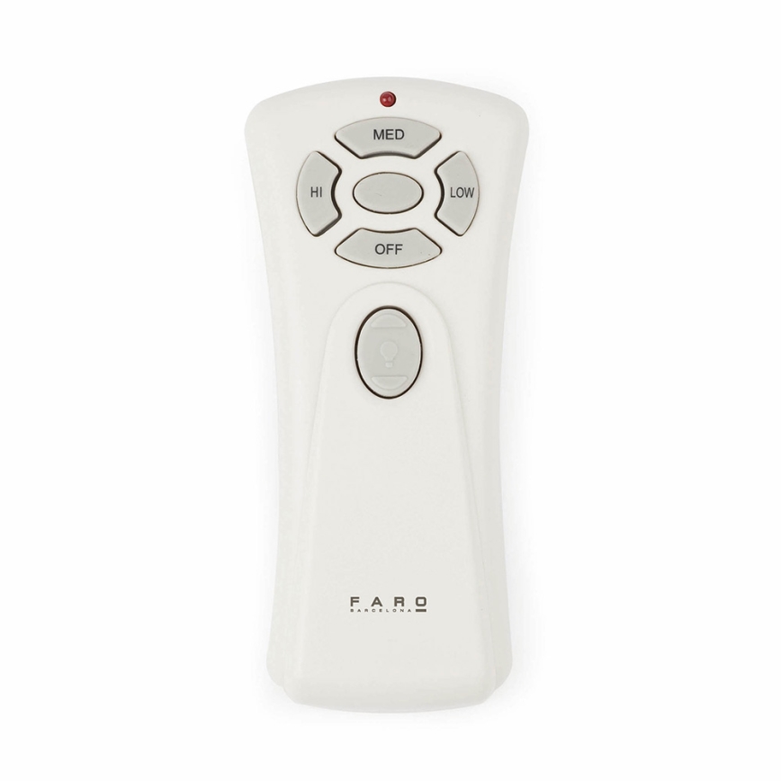 FARO 33518DC - LED Plafonski ventilator LANTAU LED/15W/230V mat krom/drvo + Daljinski upravljač