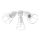 FARO 33716 - Osvetljenje za ventilator YAKARTA 3xE27/15W/230V bela