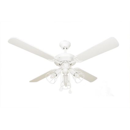 FARO 33716 - Osvetljenje za ventilator YAKARTA 3xE27/15W/230V bela