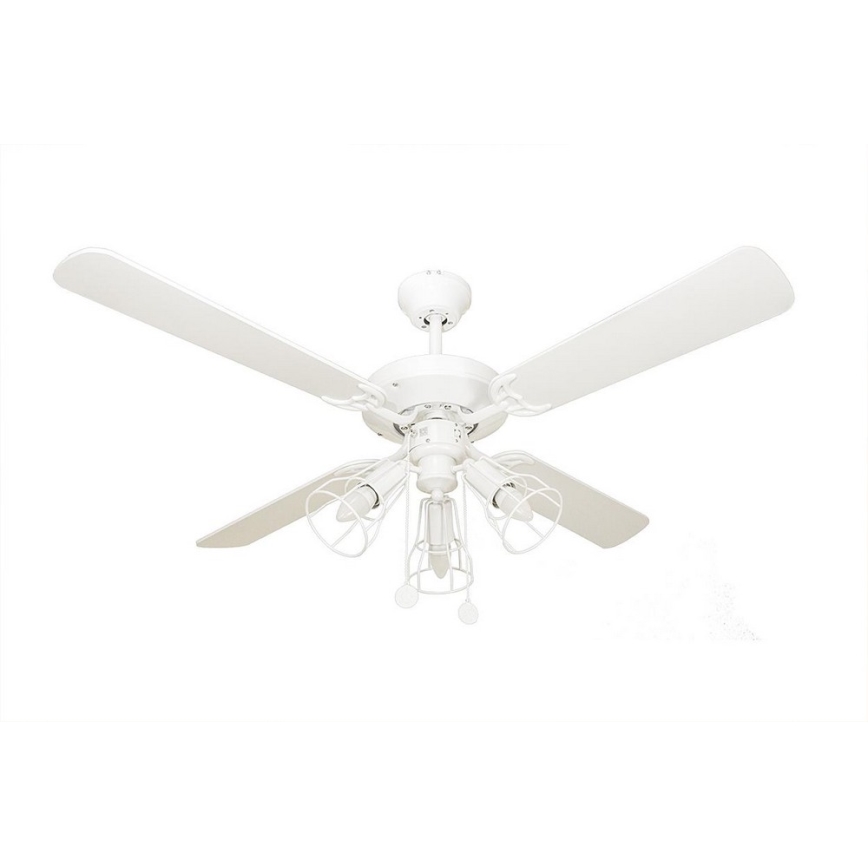 FARO 33716 - Osvetljenje za ventilator YAKARTA 3xE27/15W/230V bela