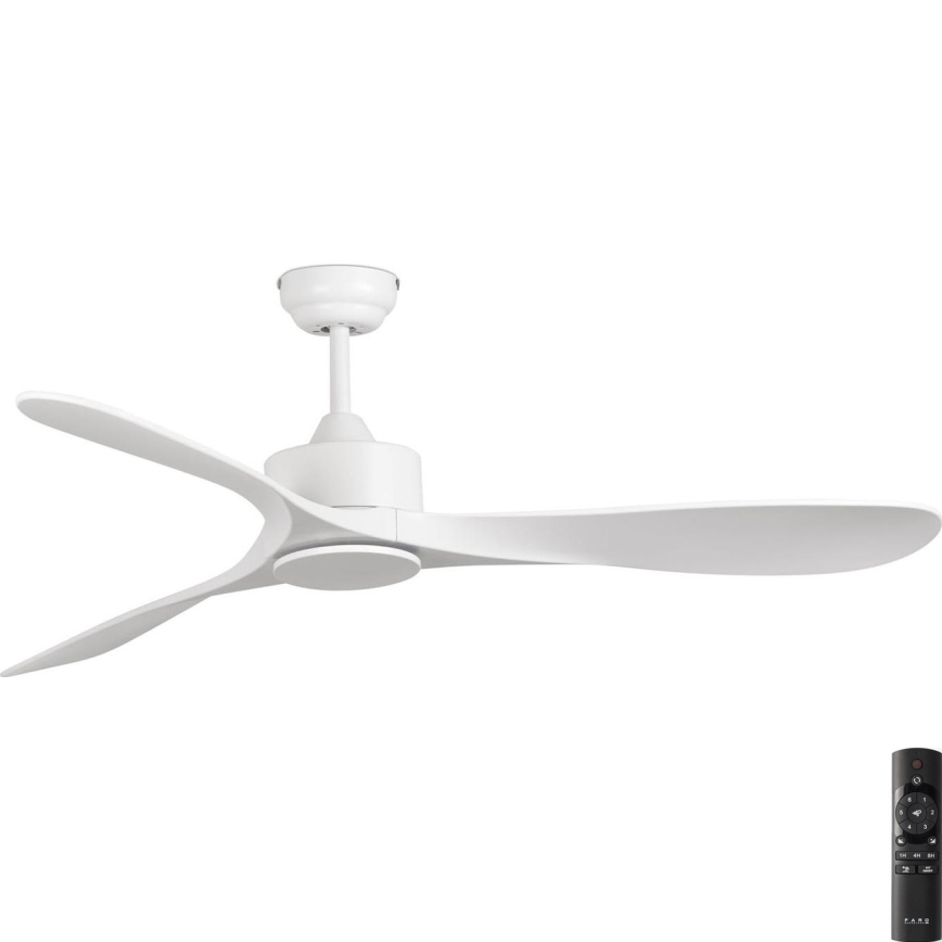 FARO 33750DC - Plafonski ventilator LUZON L bela + Daljinski upravljač