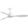 FARO 33750DCWT - Plafonski ventilator LUZON L bela pr. 132 cm Wi-Fi Tuya + Daljinski upravljač