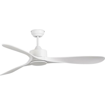 FARO 33750DCWT - Plafonski ventilator LUZON L, beli, prečnik 132 cm, Wi-Fi Tuya + daljinski upravljač