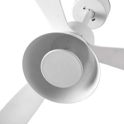 FARO 33760WT-22 - LED Prigušivi plafonski ventilator AMELIA L CONE LED/20W/230V 2700/3500/5000K bela pr. 132 cm Wi-Fi Tuya + Daljinski upravljač