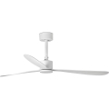 FARO 33760WT - Plafonski ventilator AMELIA L bela pr. 132 cm Wi-Fi Tuya + Daljinski upravljač