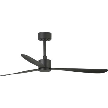 FARO 33761WT - Plafonski ventilator AMELIA L crno pr. 132 cm Wi-Fi Tuya + Daljinski upravljač