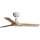 FARO 33805WT - Plafonski ventilator HEYWOOD S drvo/bela pr. 90 cm Wi-Fi Tuya + Daljinski upravljač