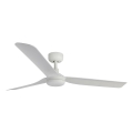 FARO 33814WT - Plafonski ventilator PUNT M bela pr. 132 cm Wi-Fi Tuya + Daljinski upravljač