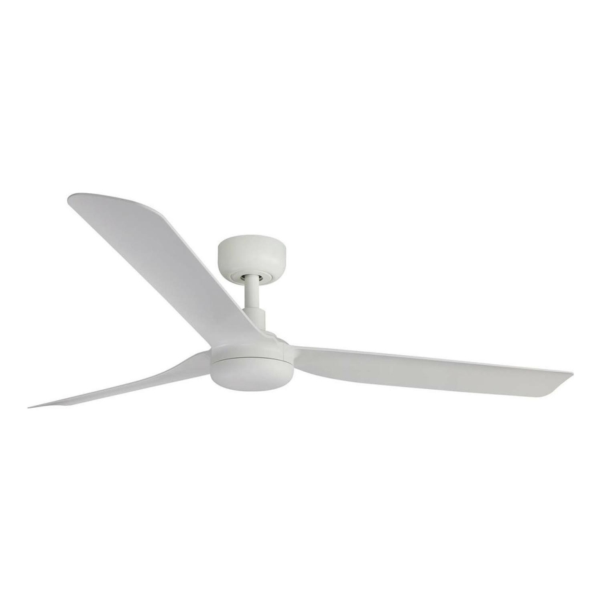 FARO 33814WT - Plafonski ventilator PUNT M bela pr. 132 cm Wi-Fi Tuya + Daljinski upravljač