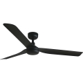 FARO 33815WT - Plafonski ventilator PUNT M crno pr. 132 cm Wi-Fi Tuya + Daljinski upravljač