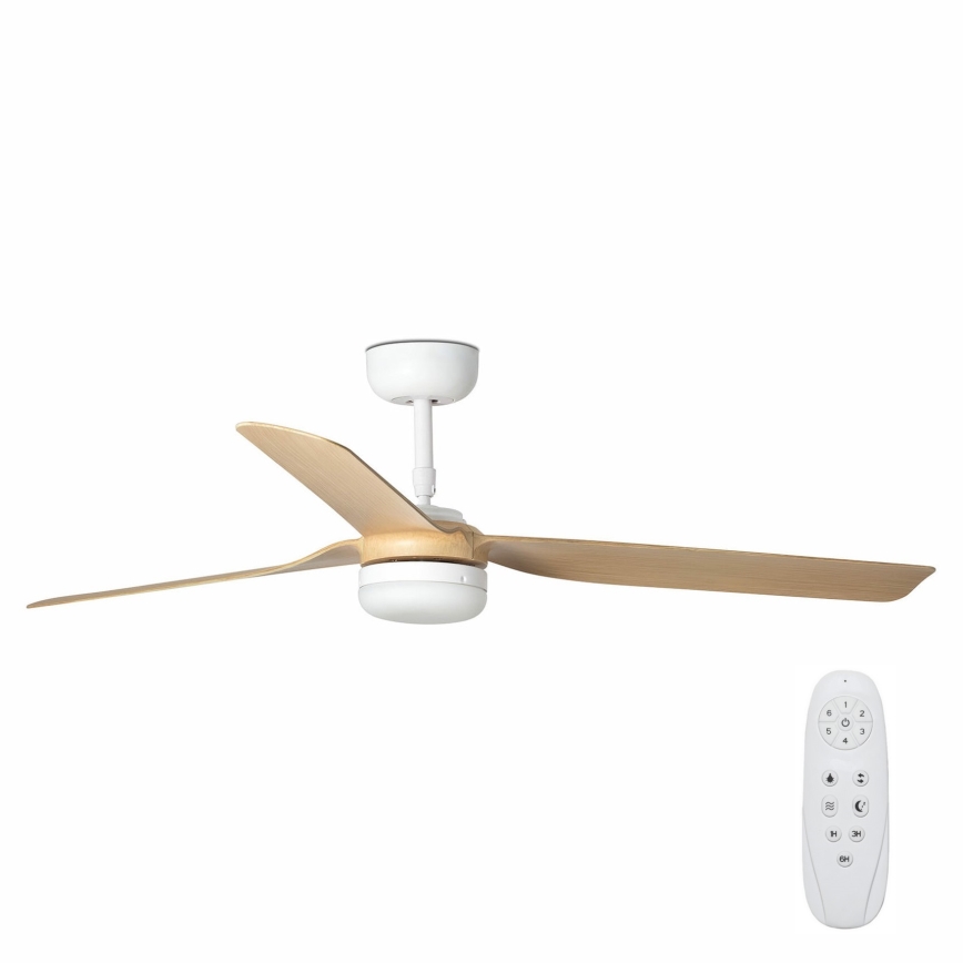 FARO 33816-20 - LED Plafonski ventilator PUNT LED/18W/230V Wi-Fi braon/crno + Daljinski upravljač
