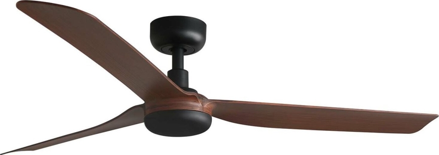 FARO 33817WT - Plafonski ventilator PUNT M braon/crno pr. 132 cm Wi-Fi Tuya + Daljinski upravljač