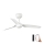 FARO 33820WP - Plafonski ventilator MINI PUNT S bela pr. 90 cm SMART + Daljinski upravljač