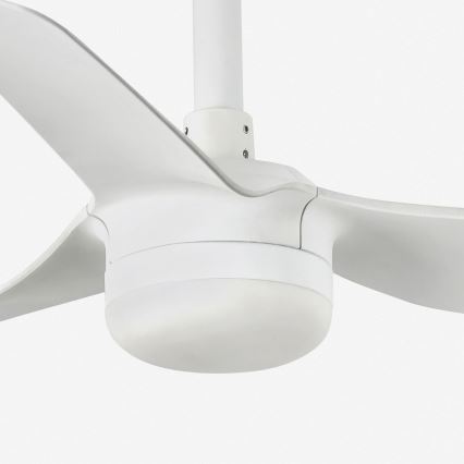 FARO 33820WT-1TW - LED Prigušivi plafonski ventilator MINI PUNT S LED/10W/230V 2700/4000/6000K bela pr. 90 cm Wi-Fi Tuya + Daljinski upravljač