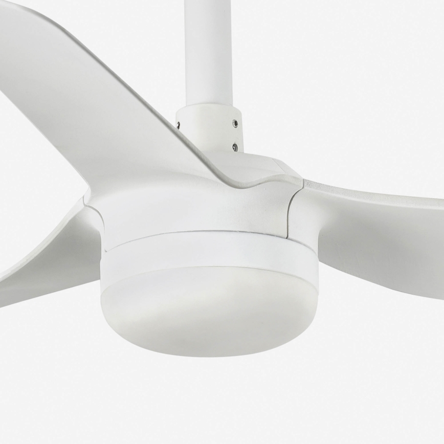 FARO 33820WT-1TW - LED Prigušivi plafonski ventilator MINI PUNT S LED/10W/230V 2700/4000/6000K bela pr. 90 cm Wi-Fi Tuya + Daljinski upravljač