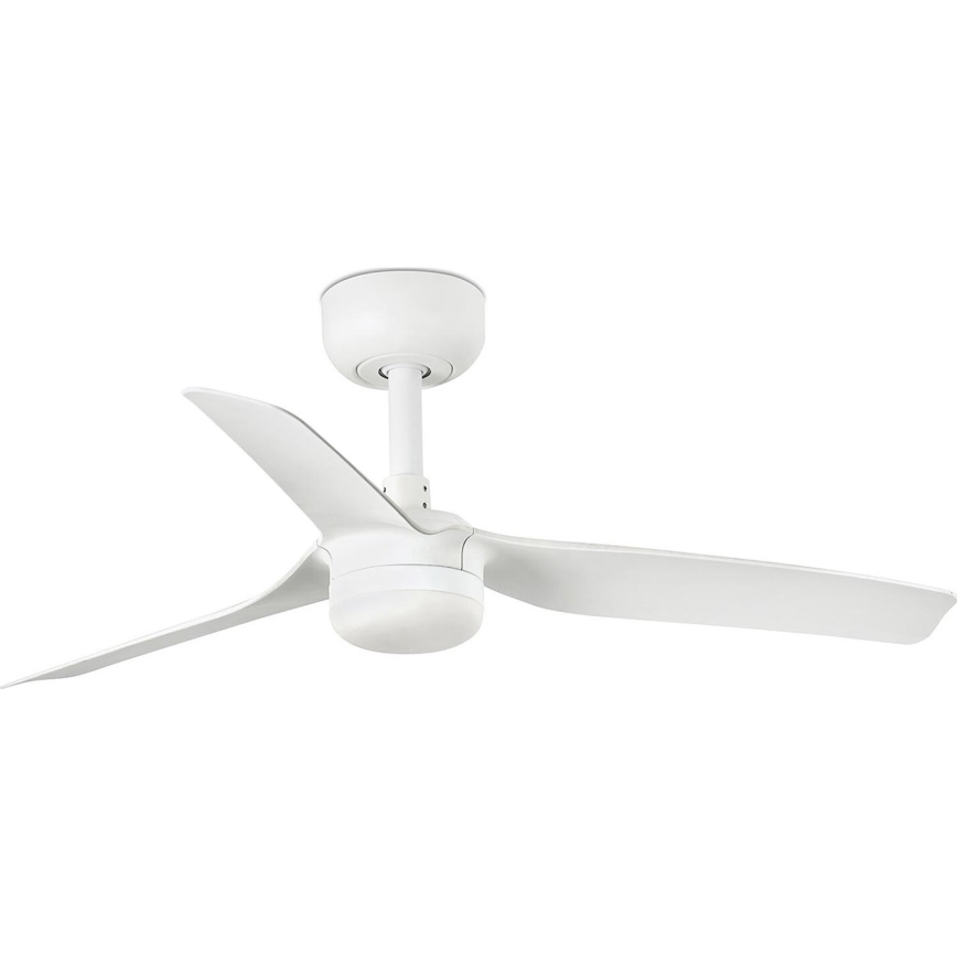 FARO 33820WT-1TW - LED Prigušivi plafonski ventilator MINI PUNT S LED/10W/230V 2700/4000/6000K bela pr. 90 cm Wi-Fi Tuya + Daljinski upravljač