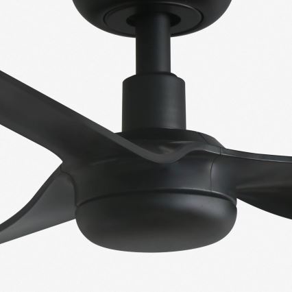 FARO 33822WT - Plafonski ventilator MINI PUNT S crno pr. 90 cm Wi-Fi Tuya + Daljinski upravljač