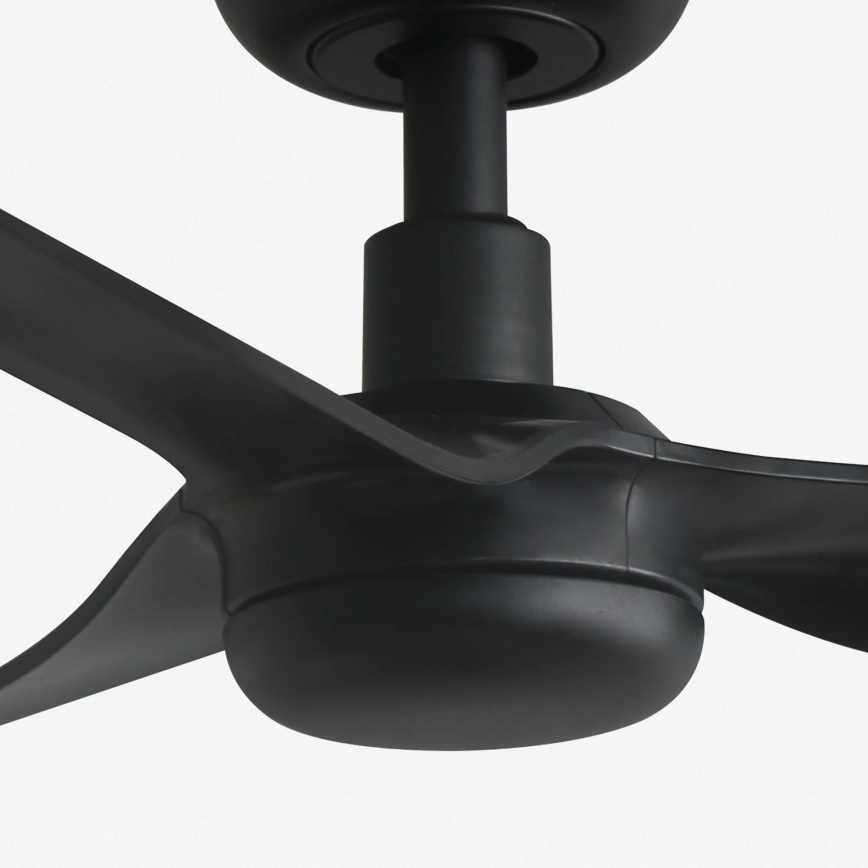 FARO 33822WT - Plafonski ventilator MINI PUNT S crno pr. 90 cm Wi-Fi Tuya + Daljinski upravljač