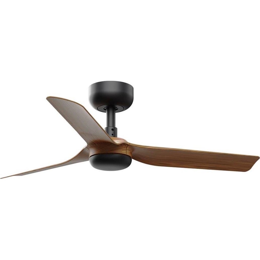 FARO 33823WT - Plafonski ventilator MINI PUNT S braon/crno pr. 90 cm Wi-Fi Tuya + Daljinski upravljač